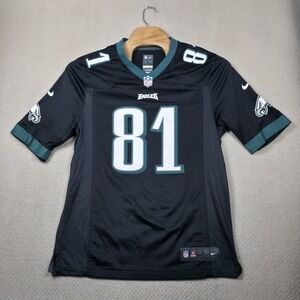 Jordan Matthews Philadelphia Eagles Nike NFL Jersey Mens L Black On Field #81